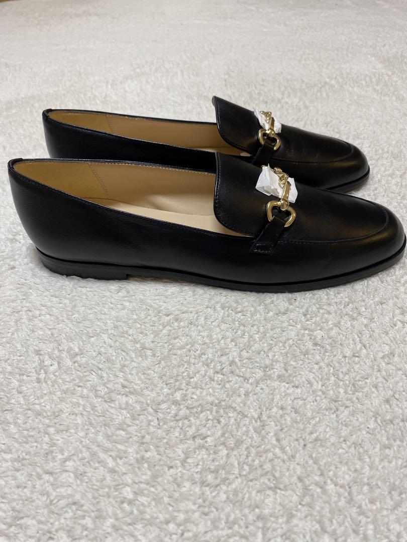 新品 FABIO RUSCONI ローファー 38 黒