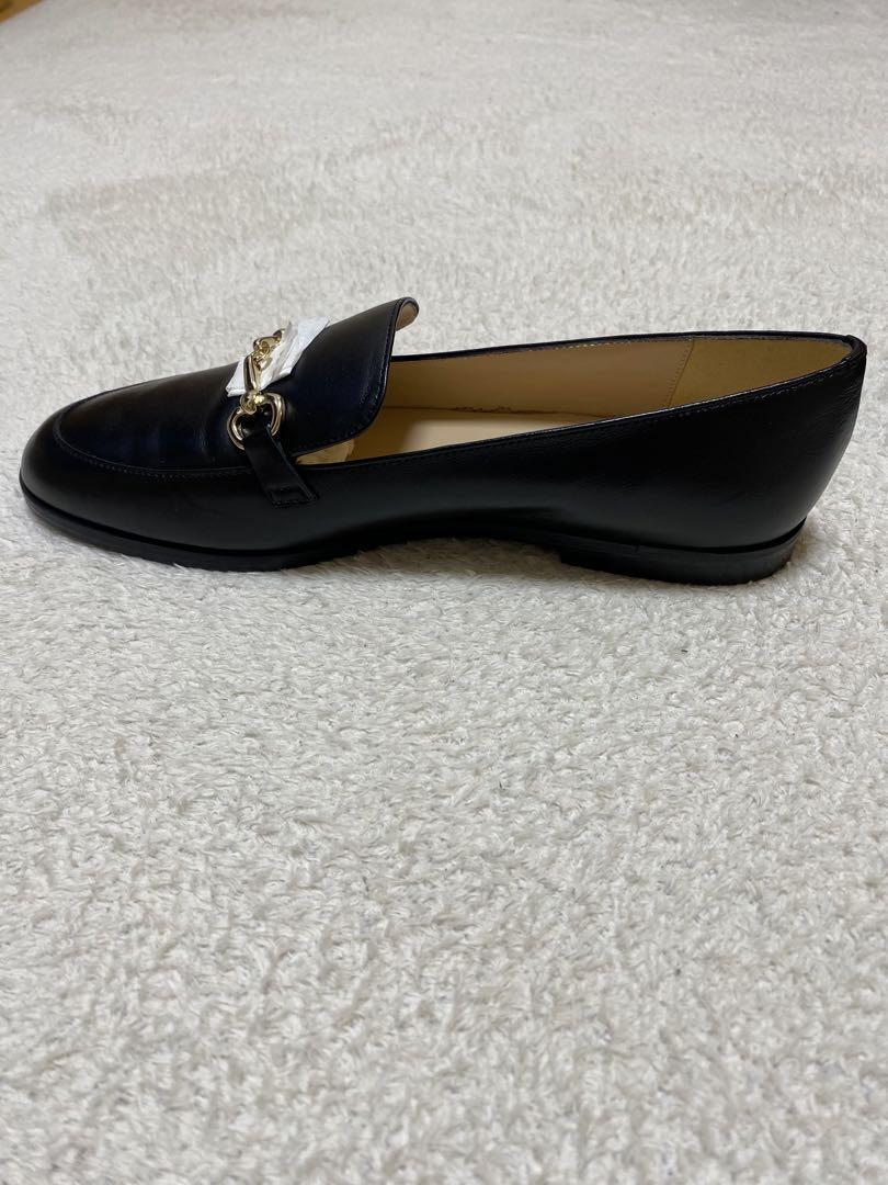 新品 FABIO RUSCONI ローファー 38 黒