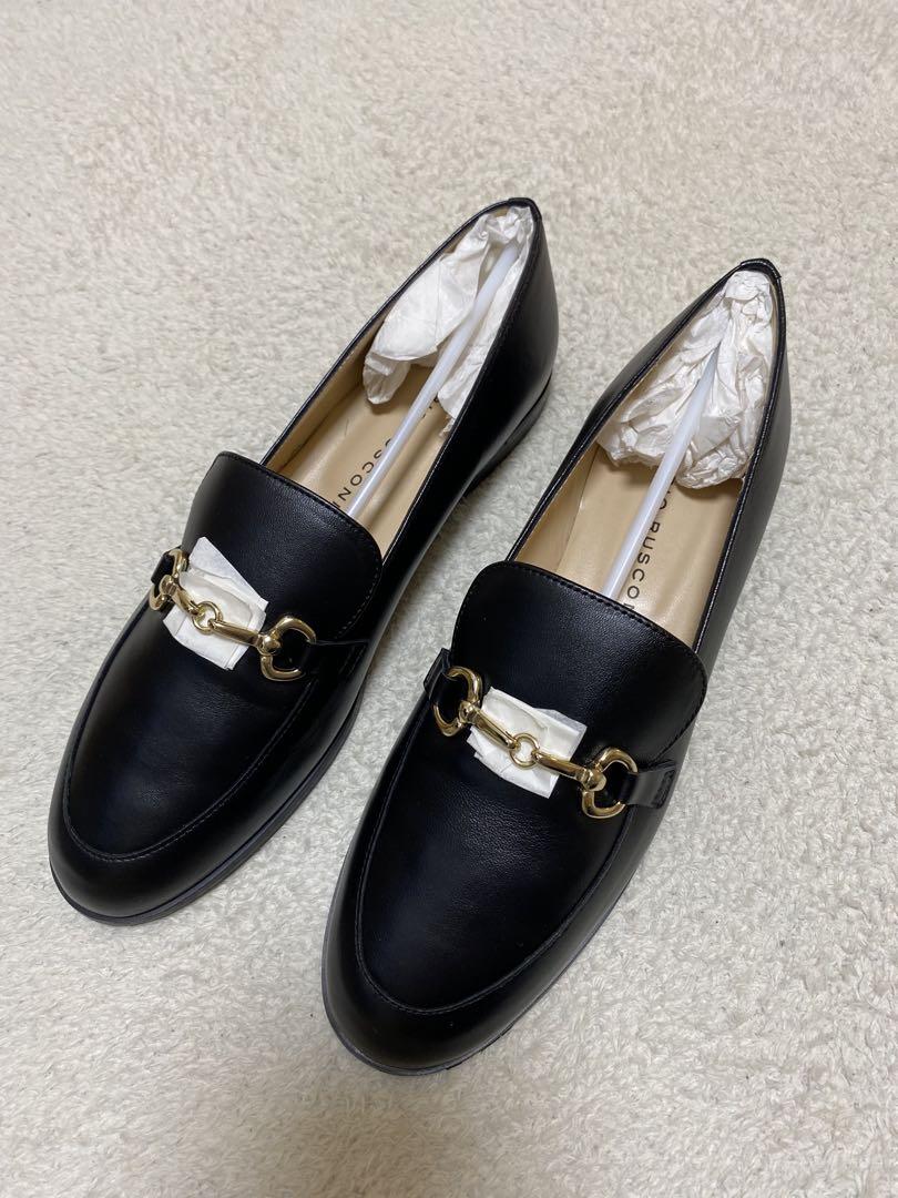 新品 FABIO RUSCONI ローファー 38 黒