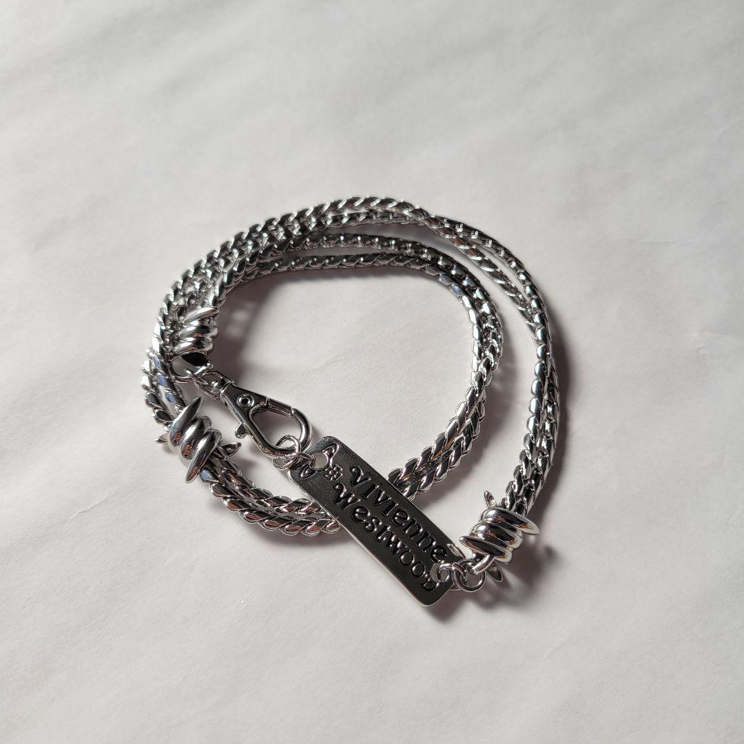 VivienneWestwood シルバーチェーン ネックレス ブレスレット Vivienne Westwood シルバーチェーン ネックレス - メルカリ