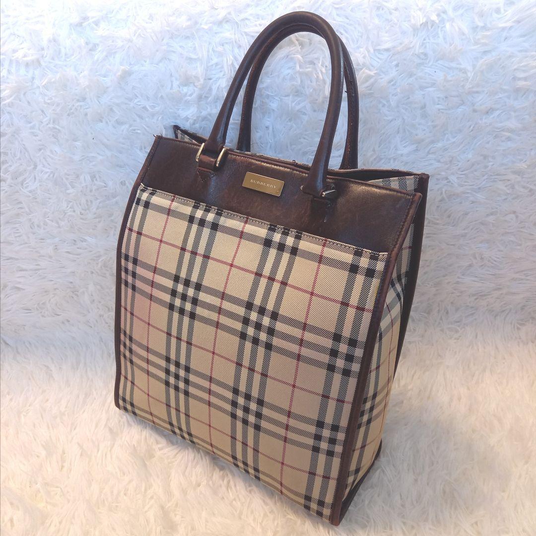 BURBERRYバーバリー NYLON TOTE 要写真14枚目確認 一部キズ有