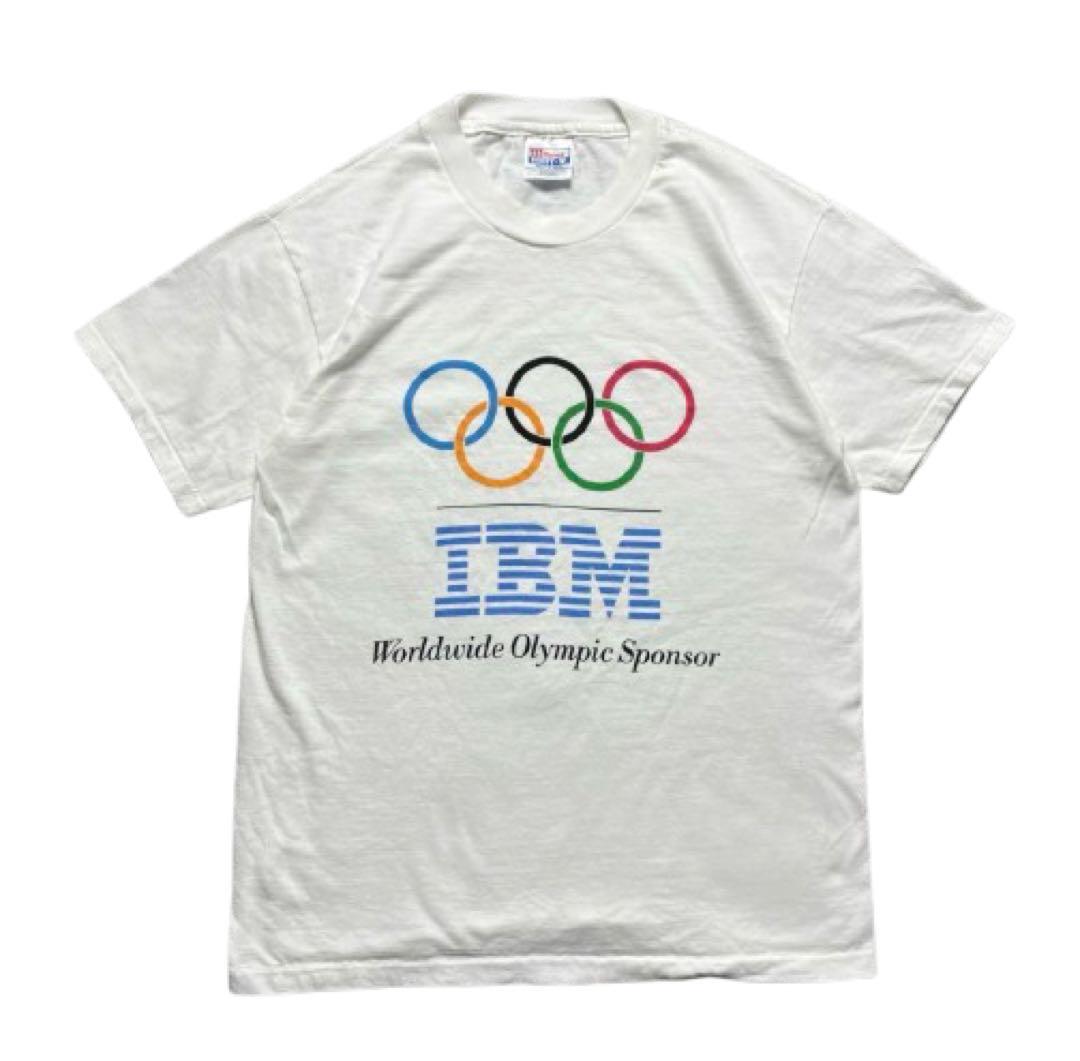 90s00s オリンピック IBM 古着T 企業T ビンテージT 90s IBM ヴィンテージオリンピックTシャツ - メルカリ