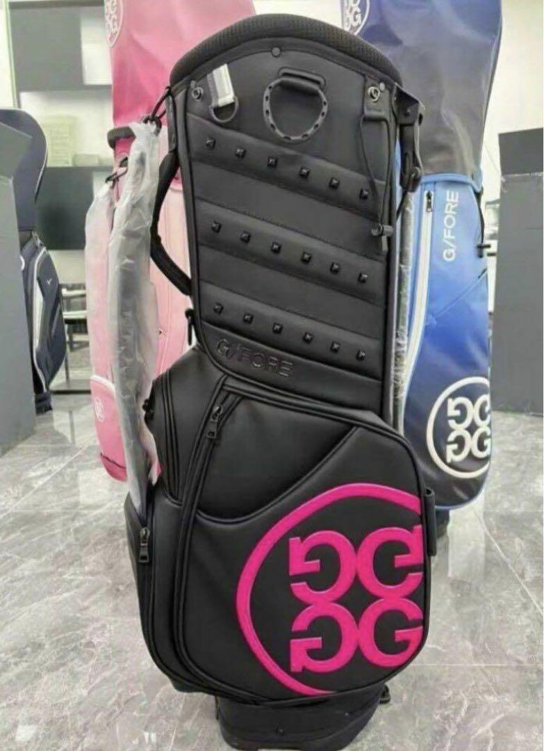 G/FORE ジーフォア キャディバッグ 男女兼用 ブラック 新品ジーフォア G/FORE キャディバッグ 男女兼用 ブラック
