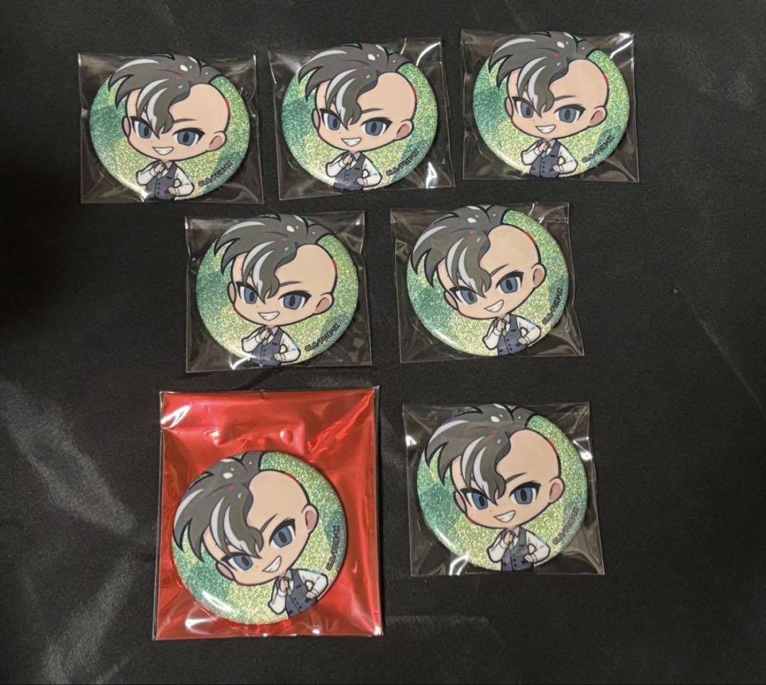 イナズマイレブン AGF 不動明王 グリッター缶バッジ 7点まとめ