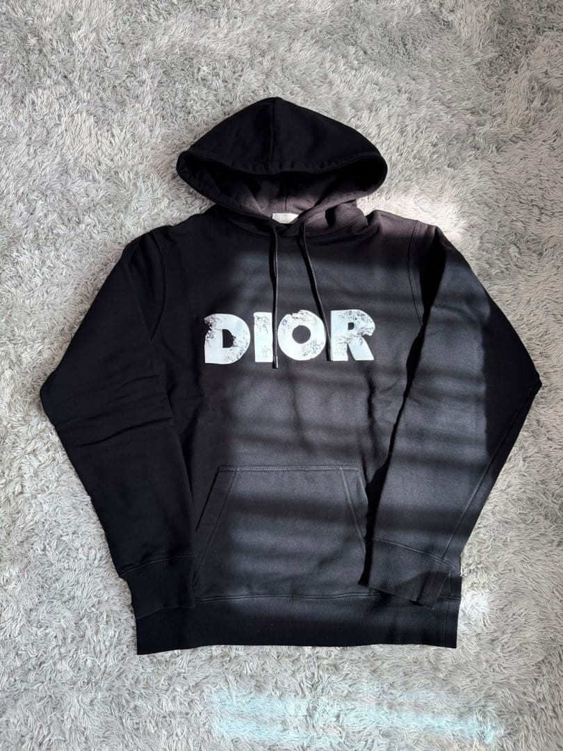 希少‼️ディオール ダニエル アーシャム ロゴプリント パーカー プルオーバー M