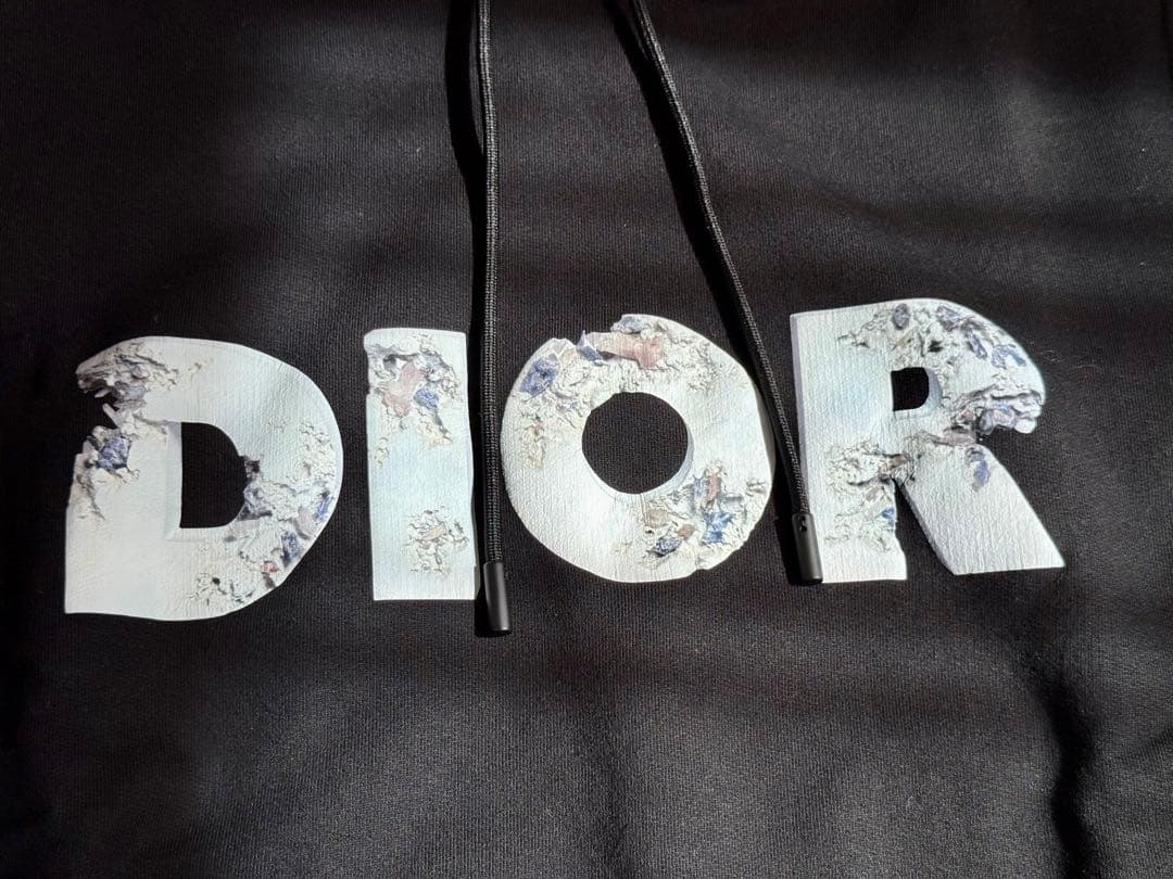 希少‼️ディオール ダニエル アーシャム ロゴプリント パーカー プルオーバー M