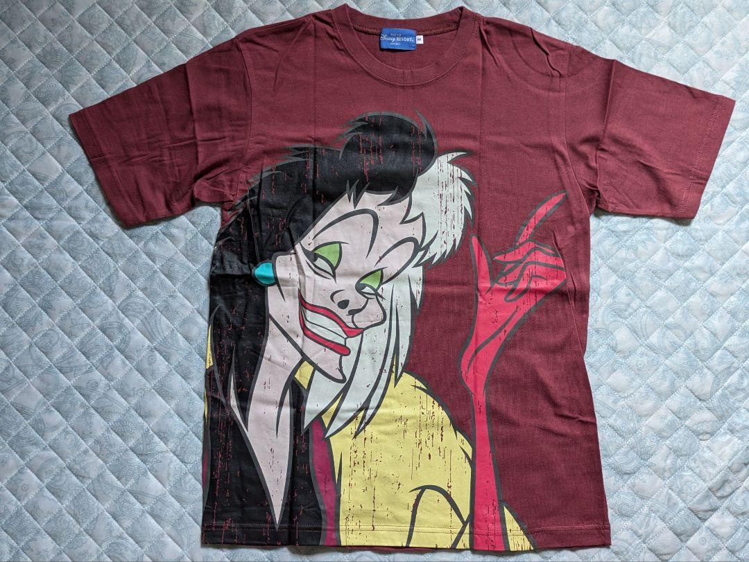 ディズニー ヴィランズ Tシャツ 101匹わんちゃん クルエラ