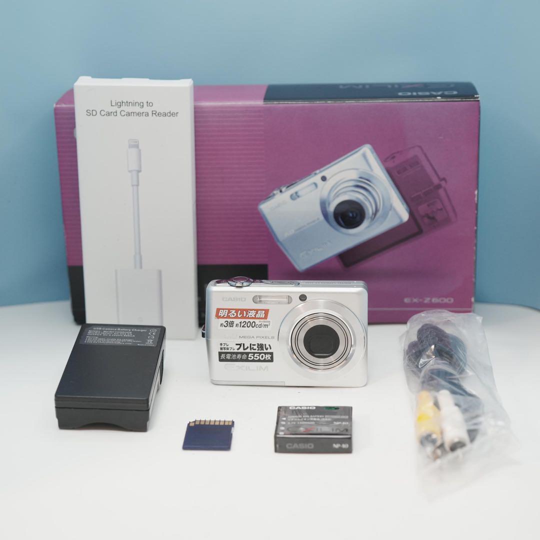 CASIO EXILIM EX-Z600 デジカメ フルセット a4444