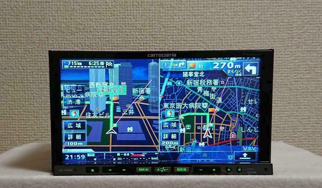カロッツェリア サイバーナビ ZH9000 美品】サイバーナビ カロッツェリア AVIC-ZH9000 完動品 - メルカリ