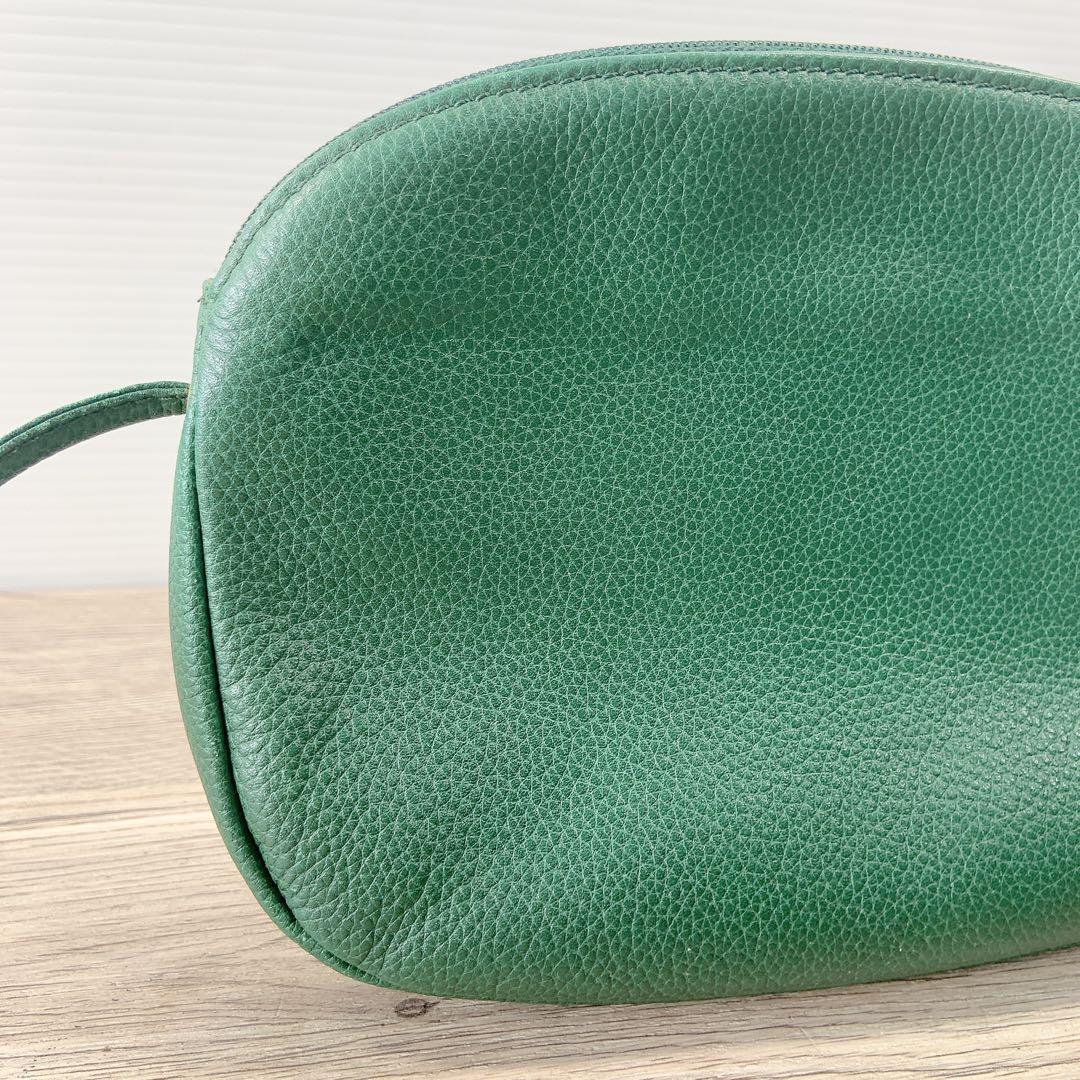 LONGCHAMP ロンシャン ショルダーバッグ グリーン ビンテージ