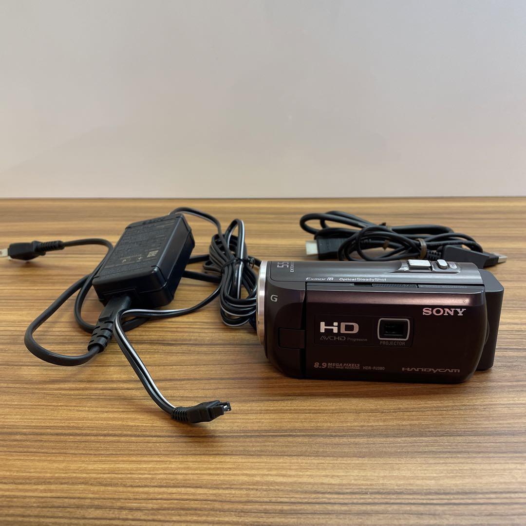 SONY HDR-PJ390(W)　ハンディカム