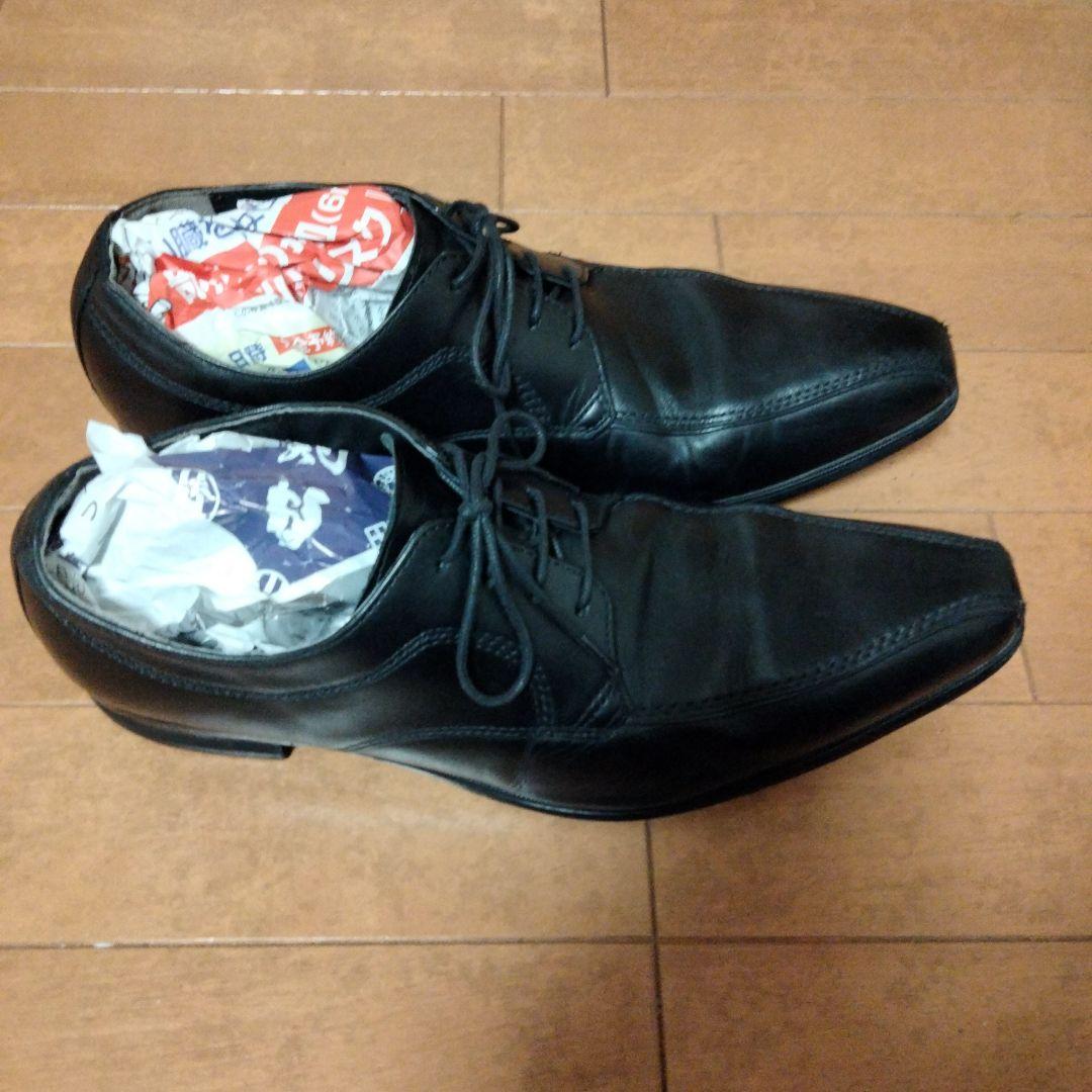 箱付きビジネスシューズ