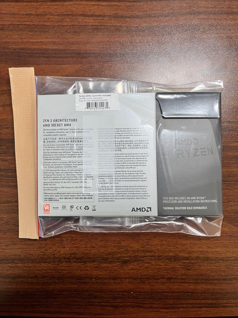 【動作確認済み】AMD Ryzen7 5700x 8C/16T 画像8