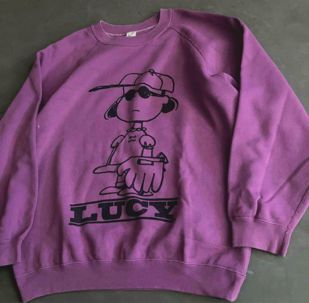 PEANUTS SPORTSWEAR ラグランスウェット