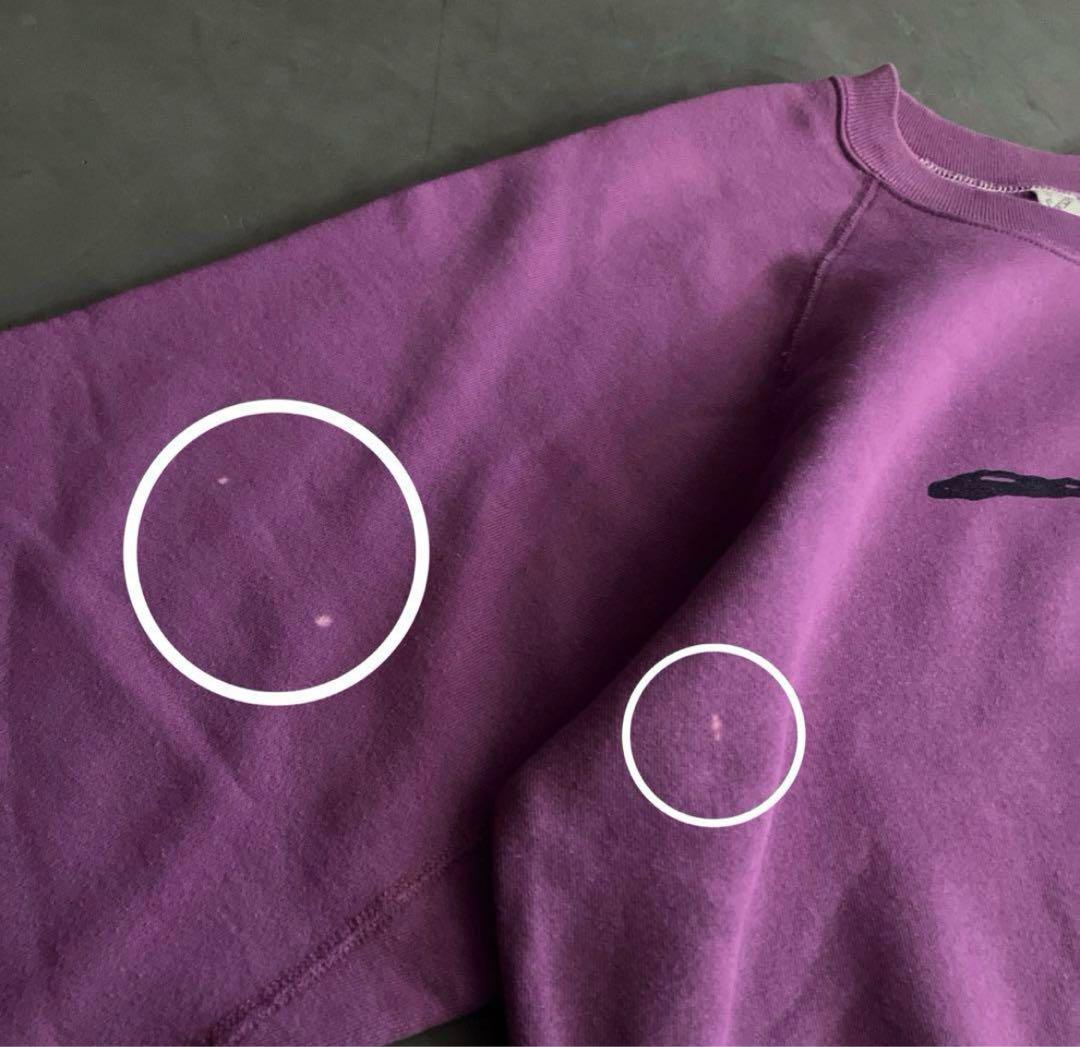 PEANUTS SPORTSWEAR ラグランスウェット
