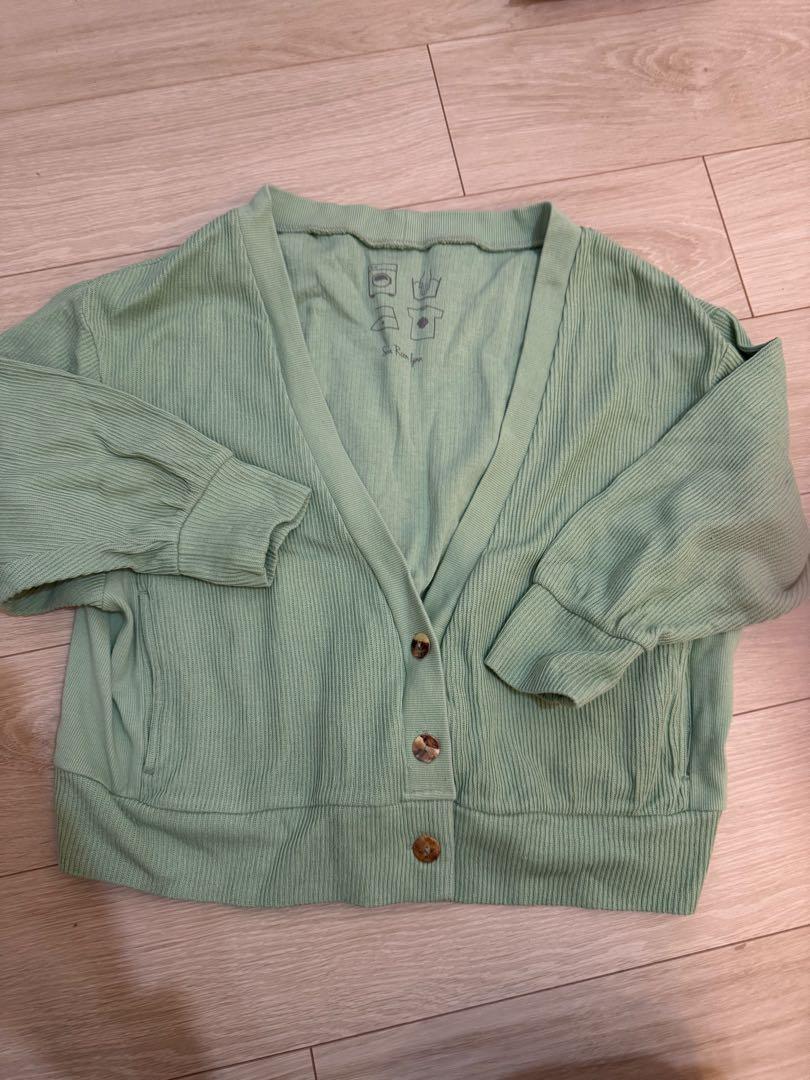 SEA ROOM LYNN ミントグリーン カーディガン SEA ROOM LYNN ミントグリーン カーディガン
