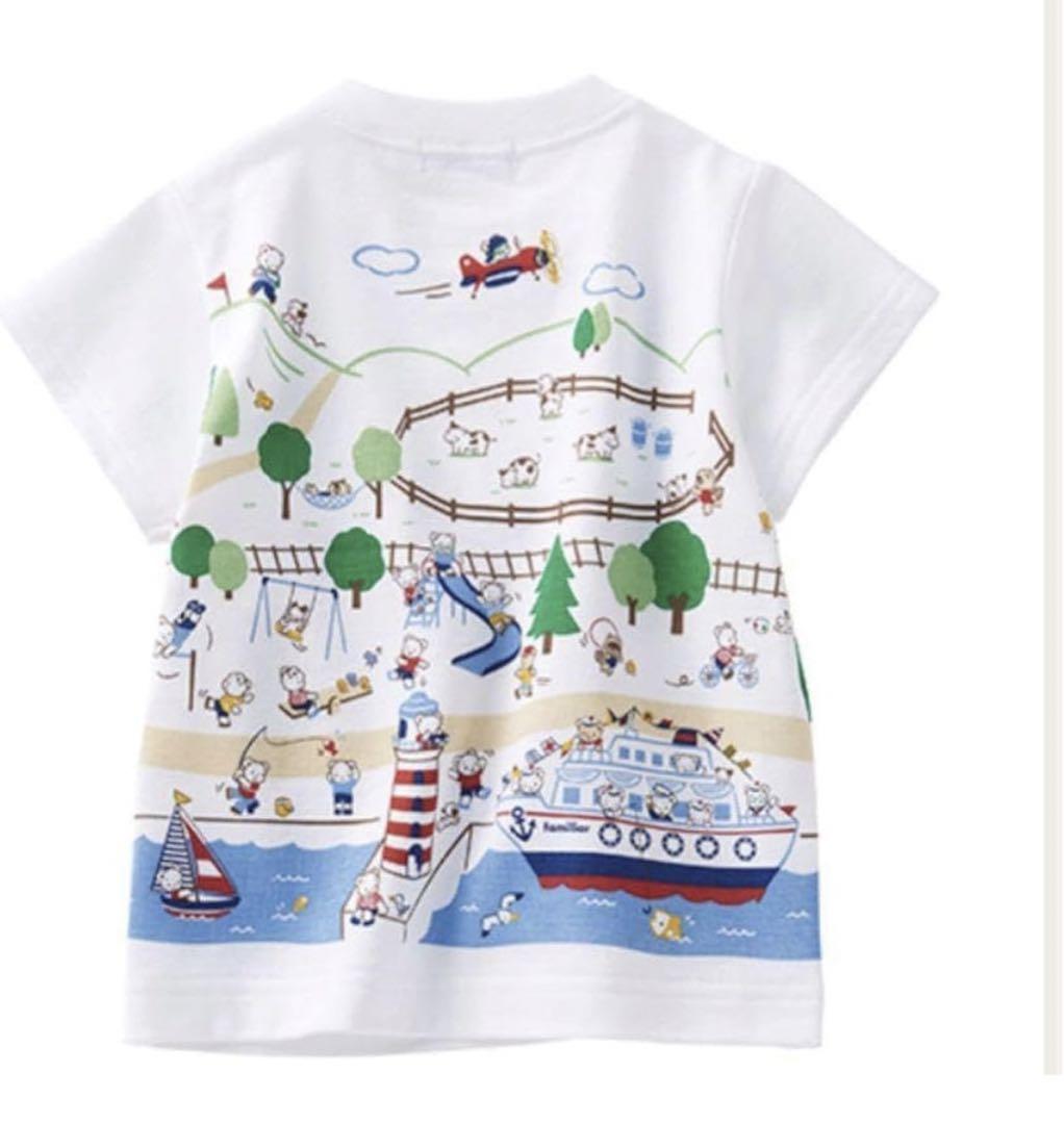 定価以下⭐︎ ファミリア　70周年　おはなしTシャツ　110センチ