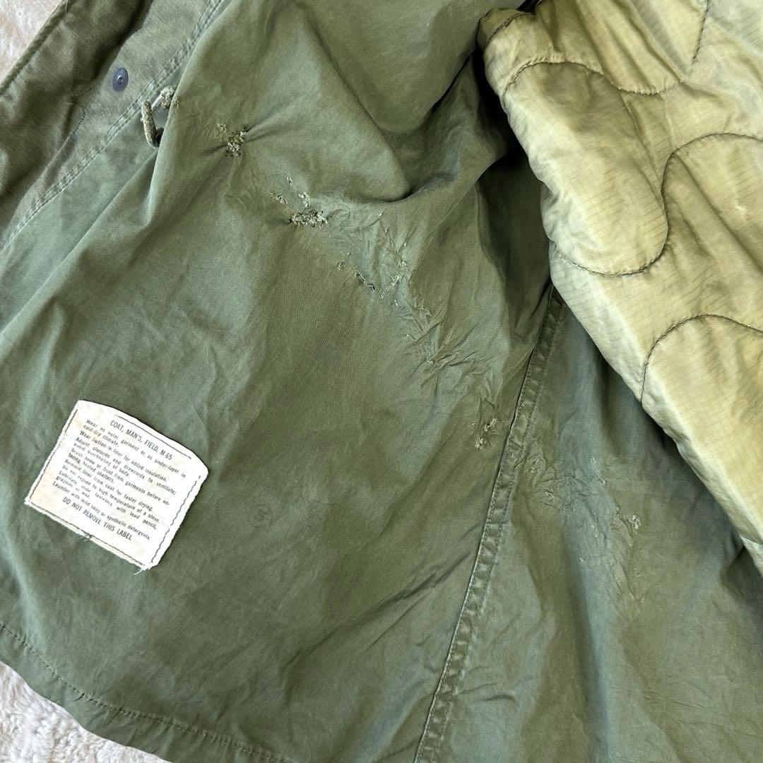 60s フィールドジャケット　L アメリカ軍　放出品　ライナー　M65 2nd