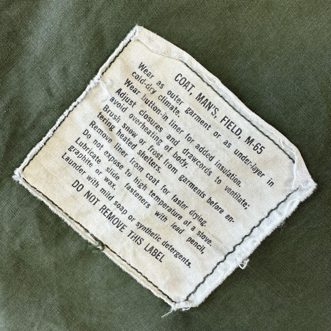 60s フィールドジャケット　L アメリカ軍　放出品　ライナー　M65 2nd