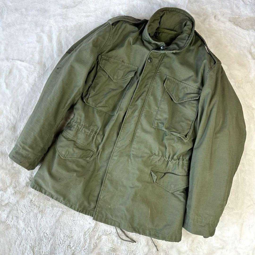 60s フィールドジャケット　L アメリカ軍　放出品　ライナー　M65 2nd