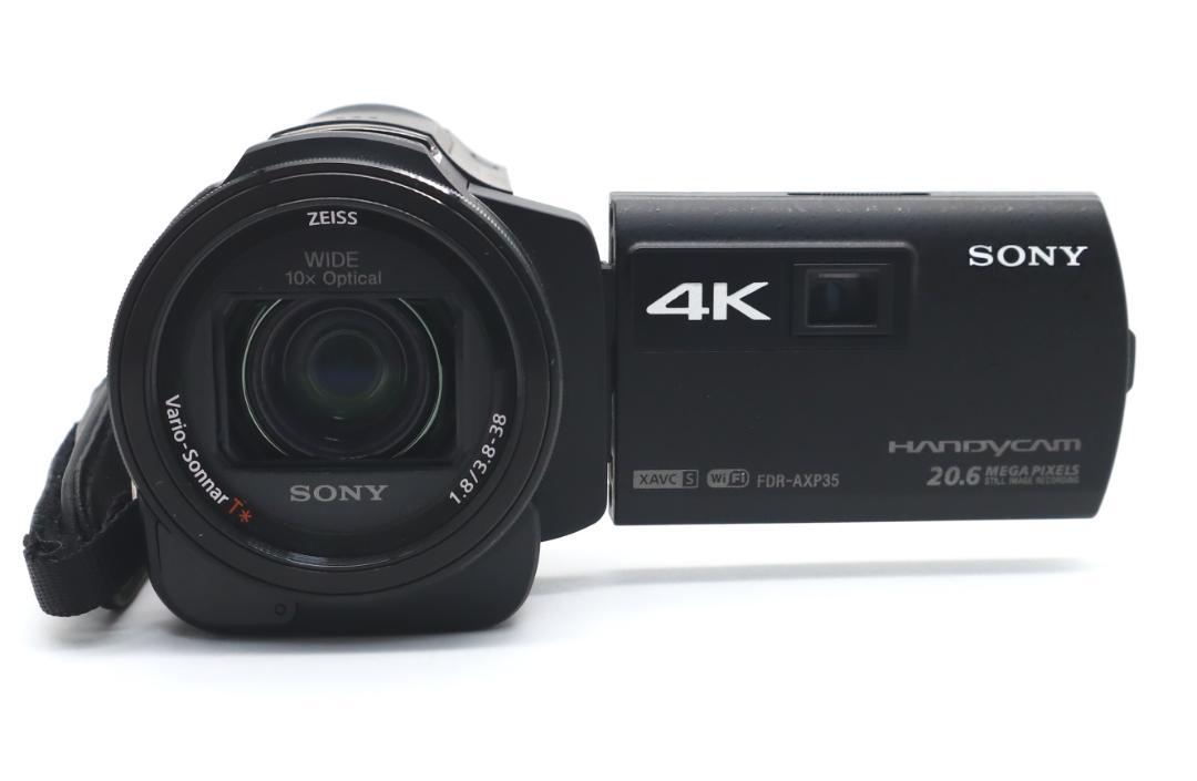 □完動品 SONY FDR-AXP35 4K ビデオカメラ