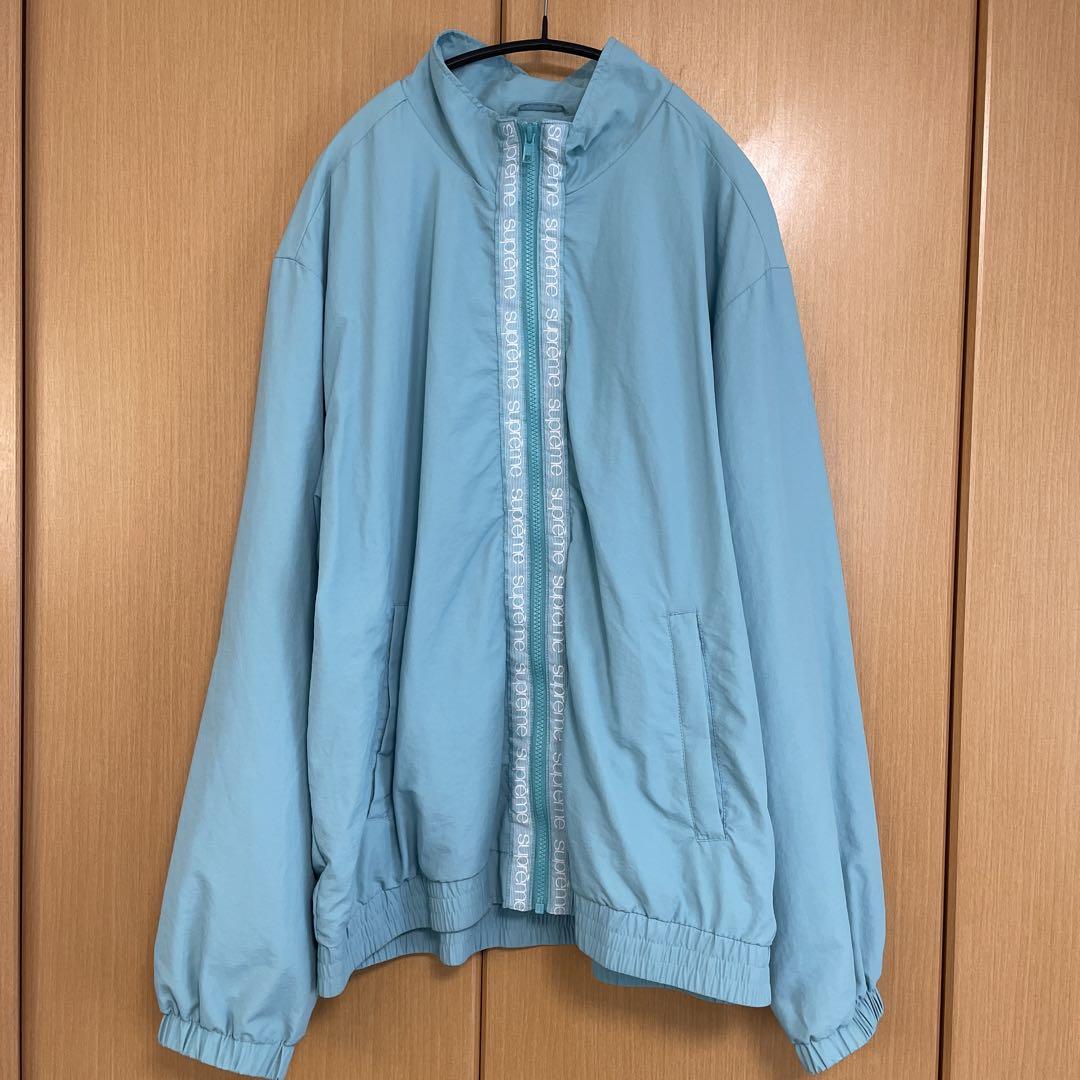 supreme Classic Logo Taping Track Jacket