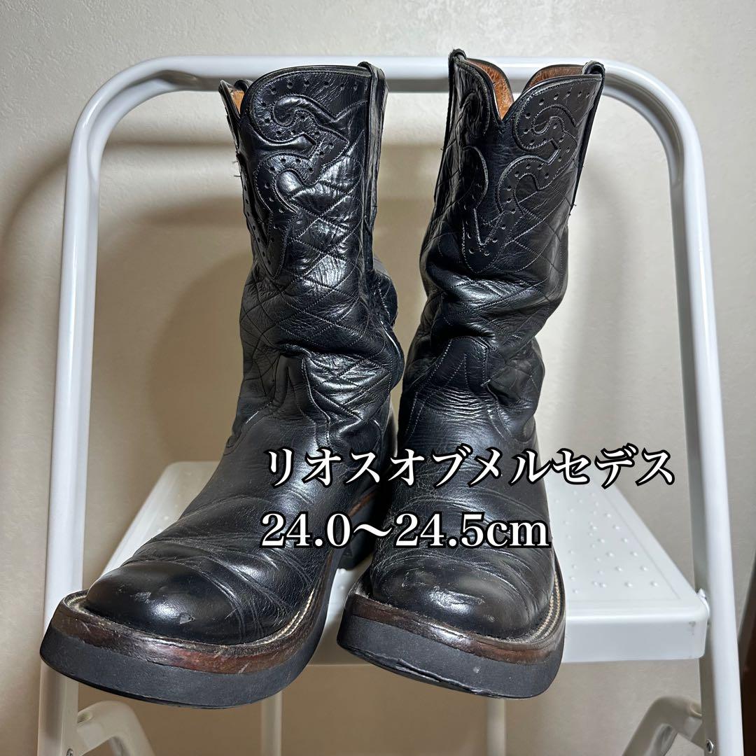 リオスオブメルセデス　Rios of Mercedes ブラック　ブーツ