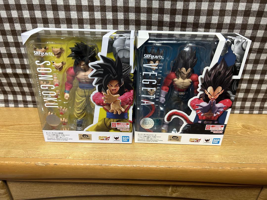 S.H.Figuartsドラゴンボール 超サイヤ人4 孫悟空べジ―タトランクス… S.H.Figuarts スーパーサイヤ人4孫悟空 | 魂ウェブ