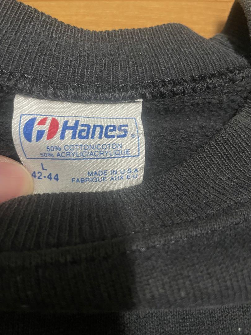 80s hanes vintage sweat 宇宙 usa製
