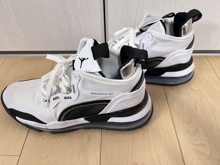 NIKEナイキハイカットジョーダンAEROSPACE 720 ホワイト×ブラック NIKEナイキハイカットジョーダンAEROSPACE 720 ホワイト×ブラック
