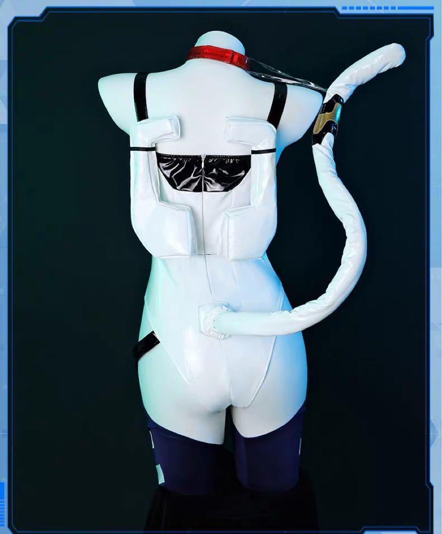 新世紀エヴァンゲリオン 綾波レイ ネコ耳 コスプレ 衣装 高品質