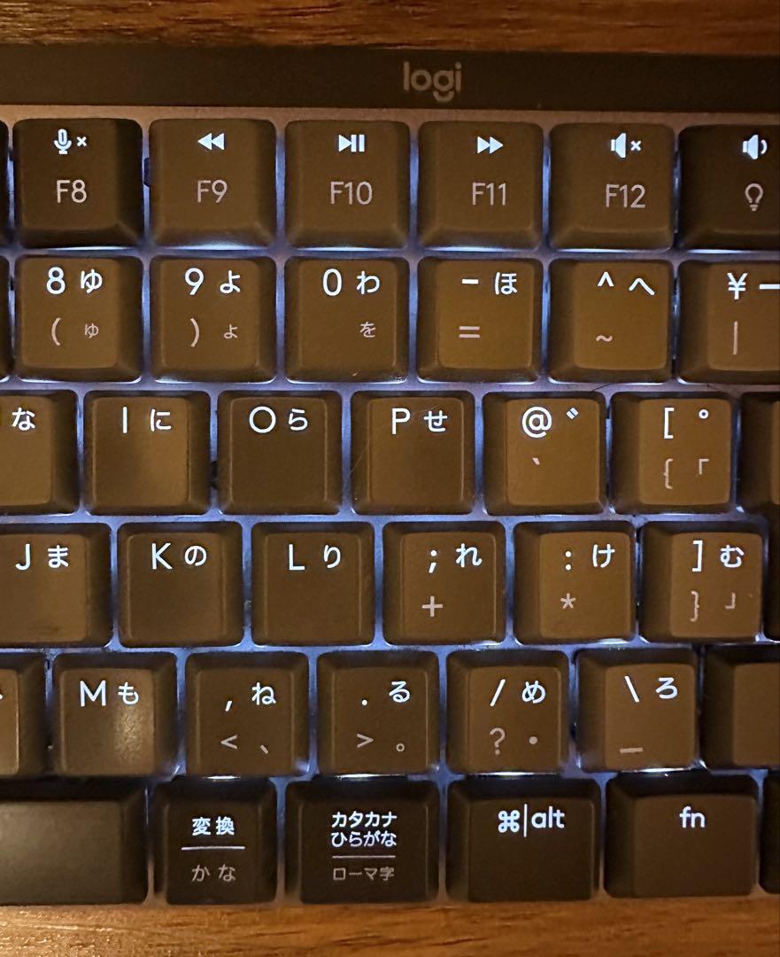 logicool ワイヤレスキーボード MX Mechanical 青軸