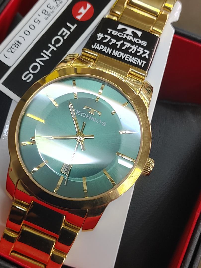 テクノス☆T9A35GM☆メンズ腕時計☆新品☆