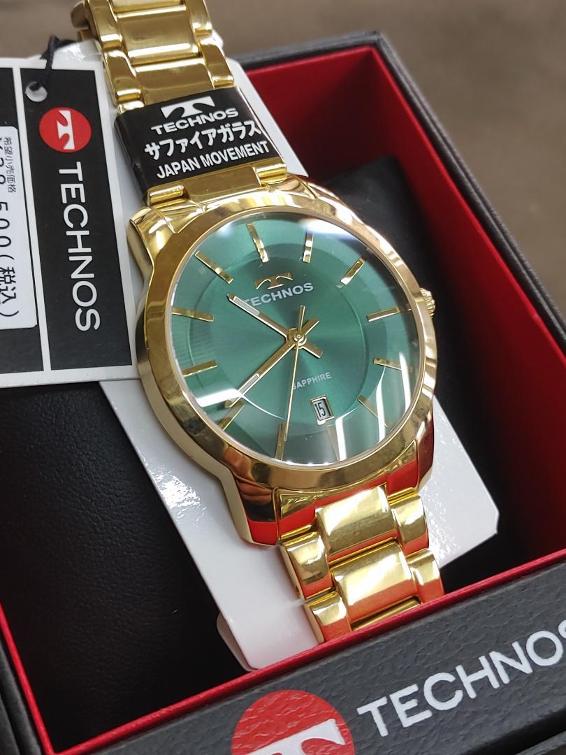 テクノス☆T9A35GM☆メンズ腕時計☆新品☆