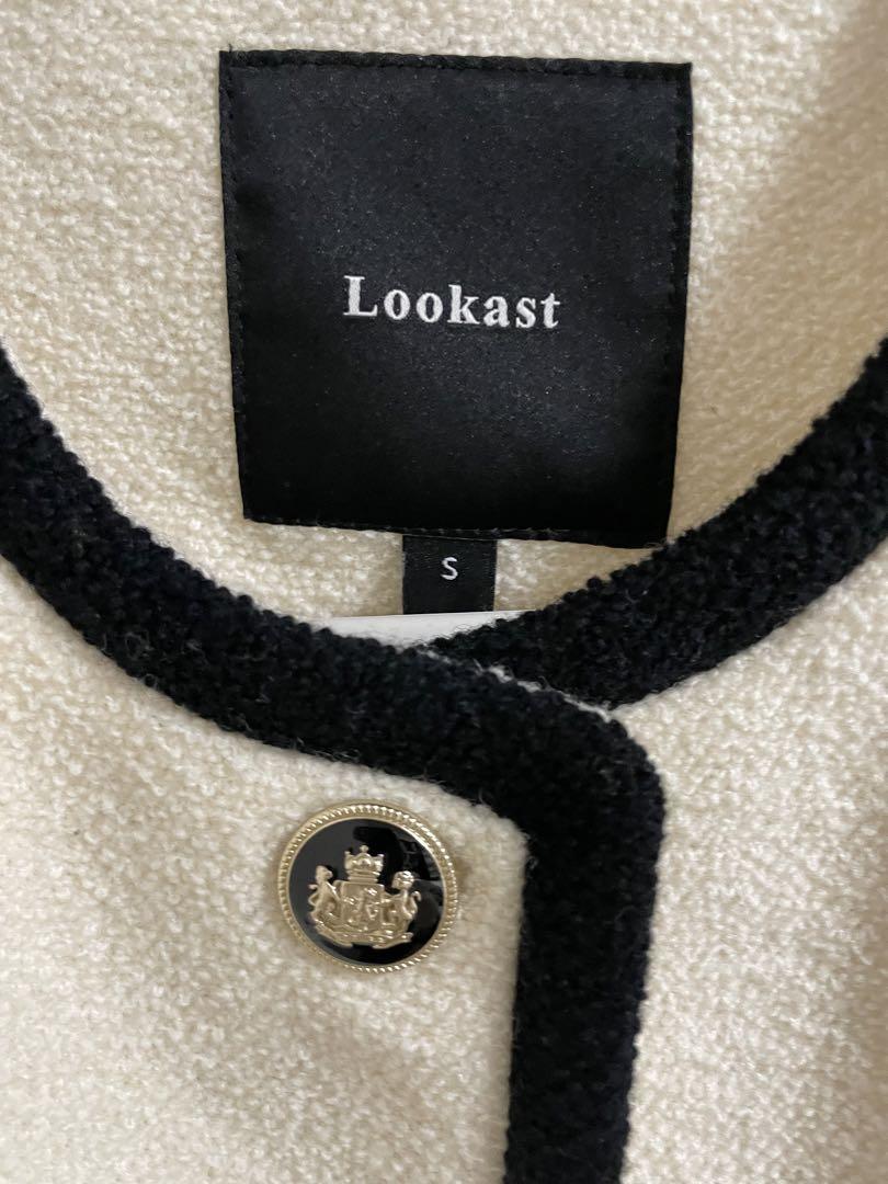 超美品【LOOKAST】 HERA COMBI TWEED JACKET レディース