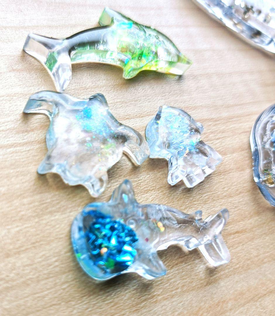 開運絵画　❀魔法オルゴナイトオーシャンセット❀