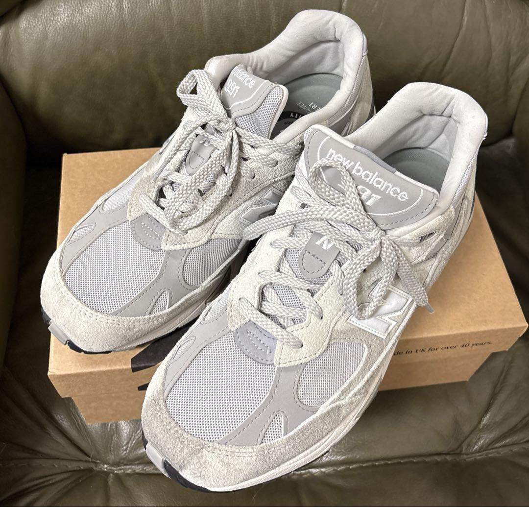 New Balance M991PRTグレー スニーカー 27cm