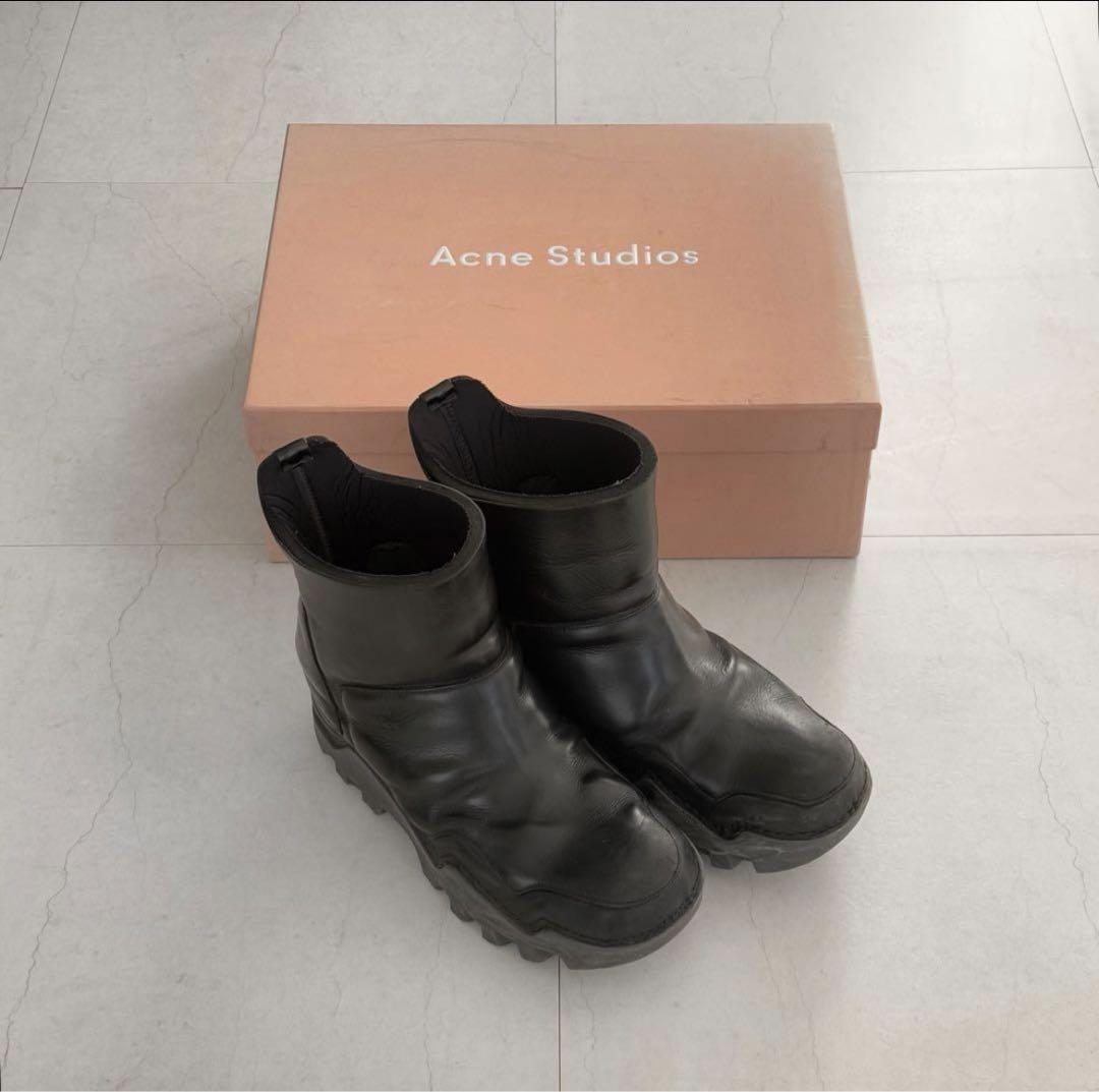 【レア】Acne Studios 厚底ブーツ 箱付き