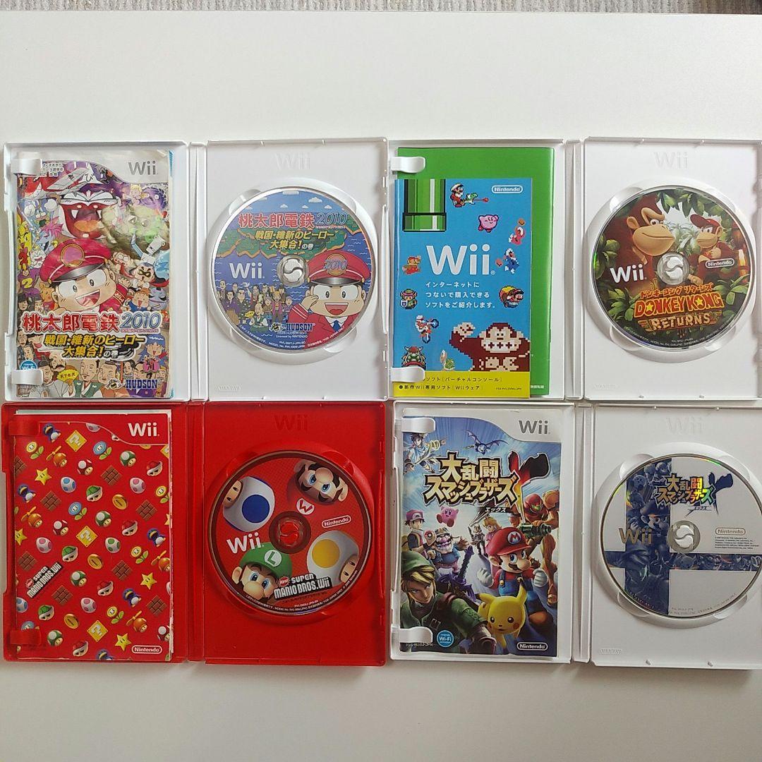 【wii本体】2人プレイセット ソフト18本付き