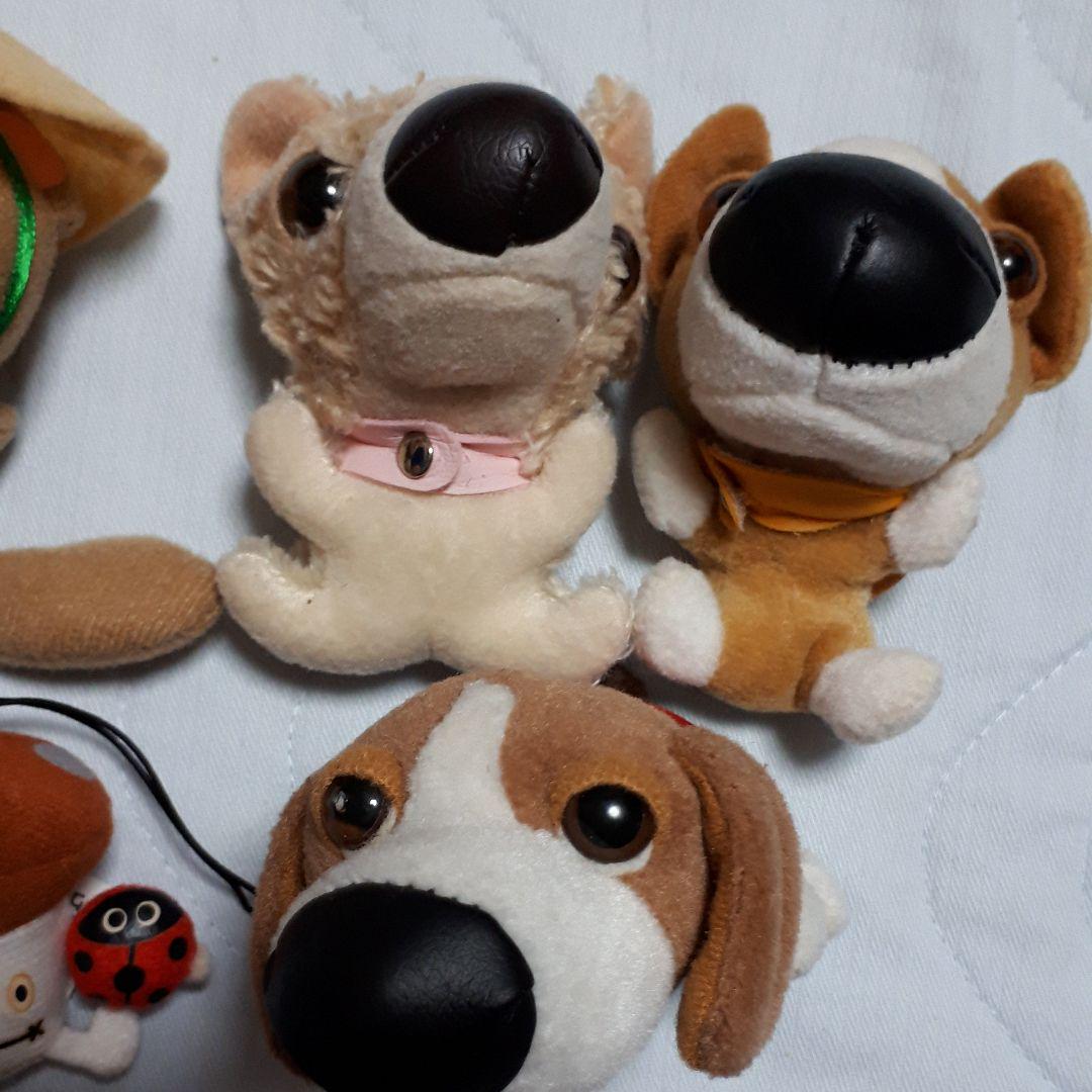 THE DOG ぬいぐるみ3体セットとdocomo非売品と滋賀限定信楽たぬき 画像2