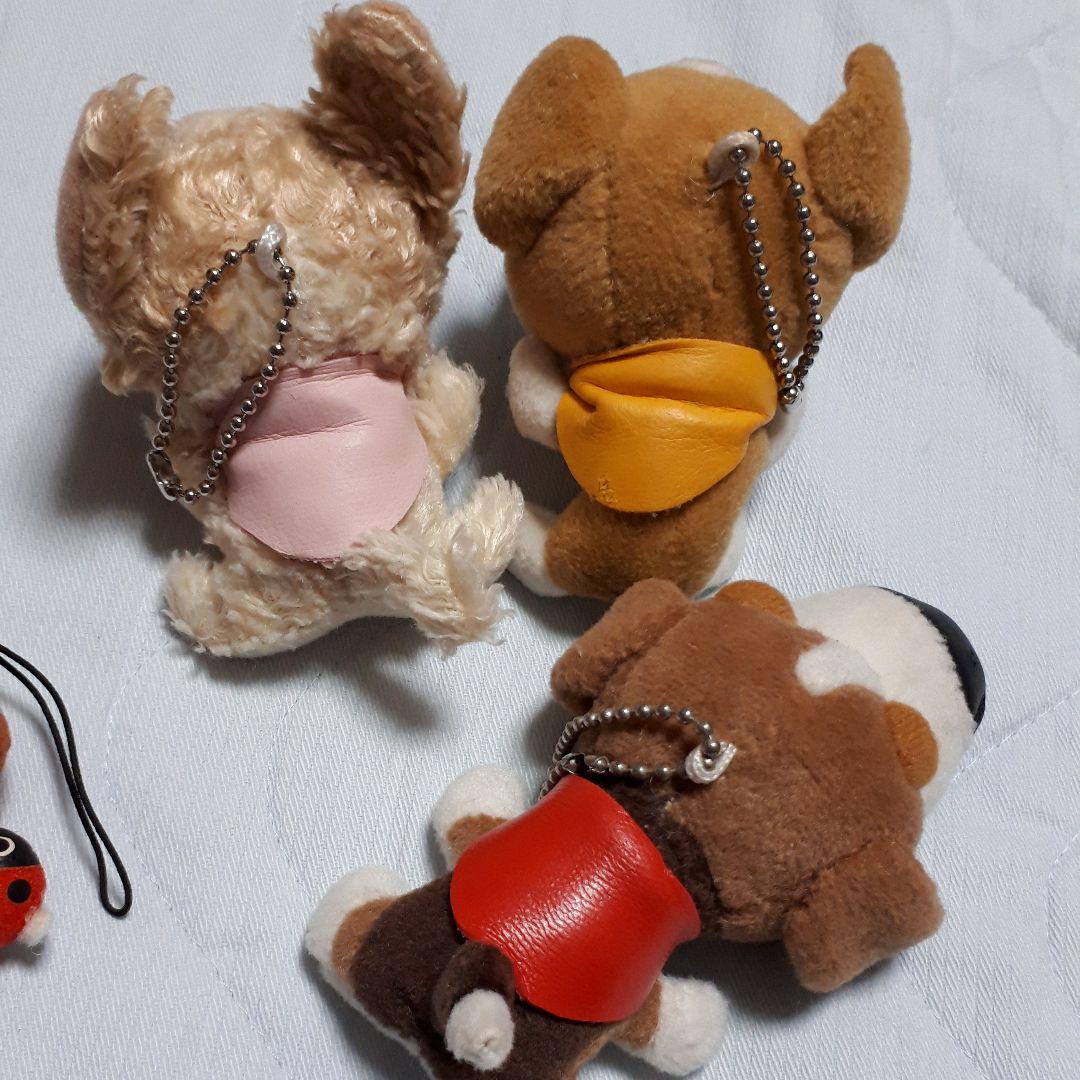 THE DOG ぬいぐるみ3体セットとdocomo非売品と滋賀限定信楽たぬき 画像9