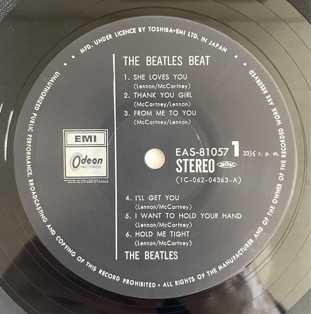 ザ・ビートルズ・ビート 帯付LPレコード EAS-81057 - メルカリ