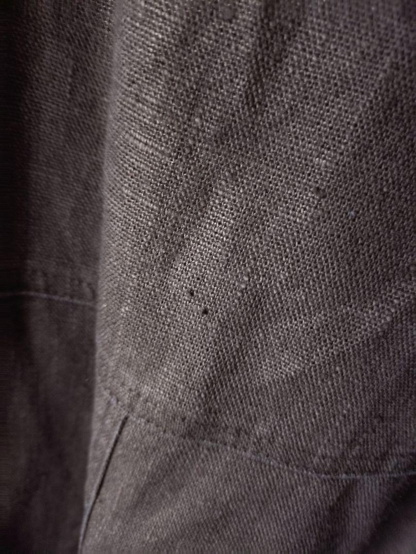 fog linen work リネンサロペットスカート　SIZE2