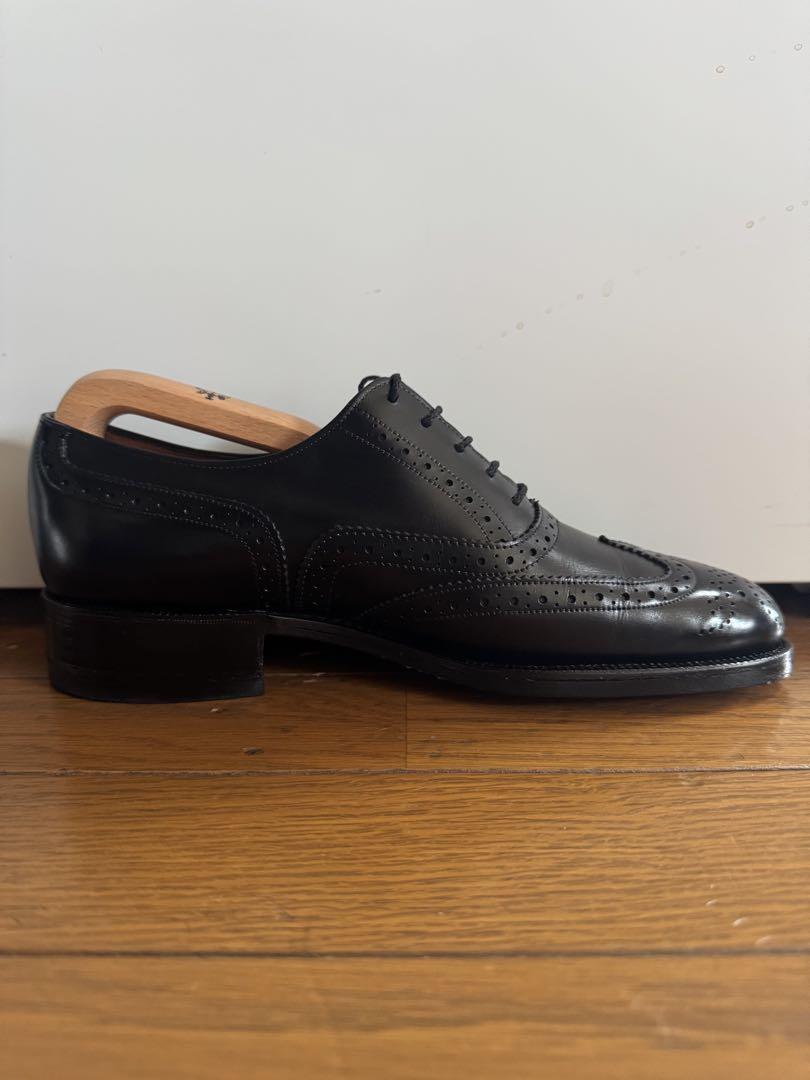 K SHOES フルブローグ UK6 ブラック クラークス