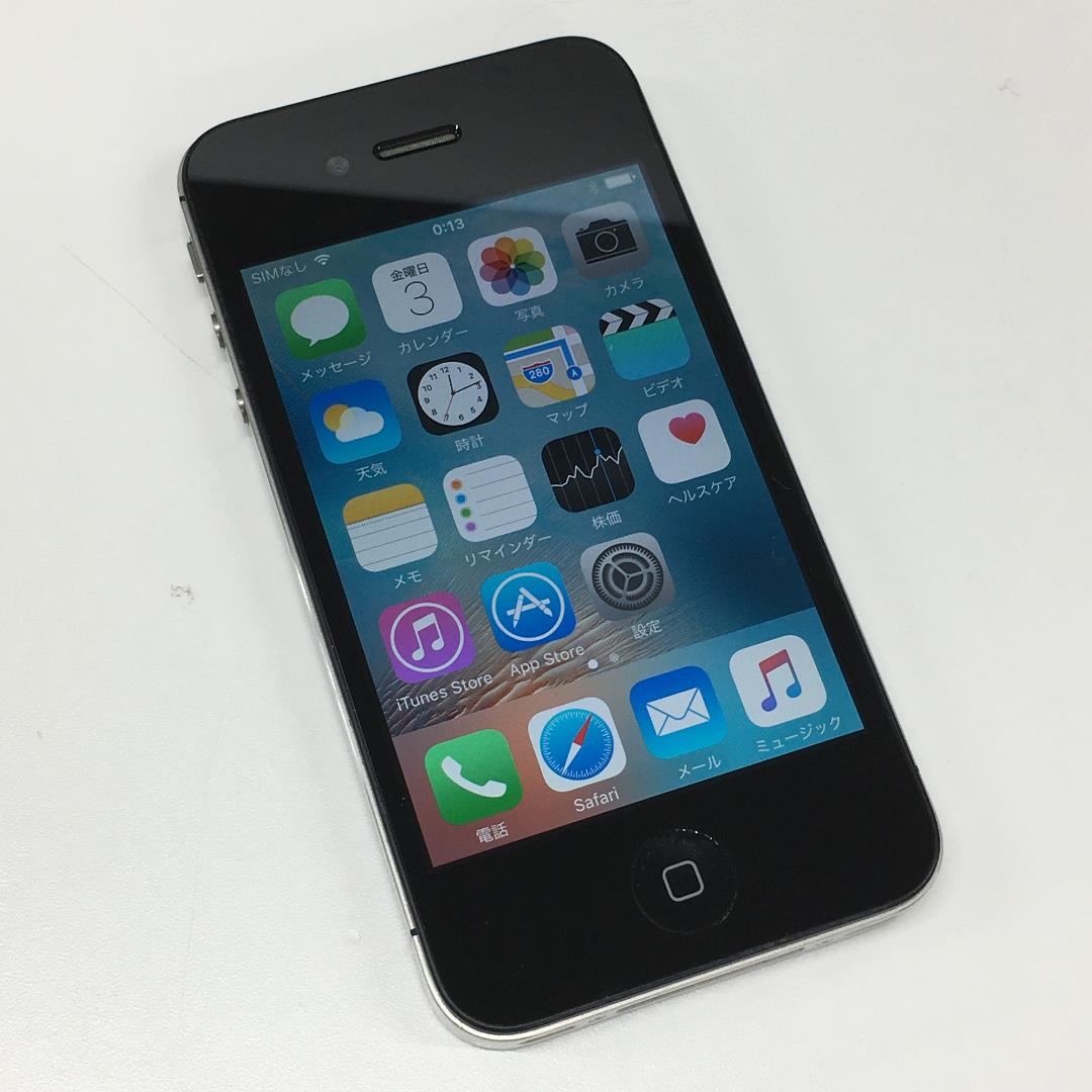 【美品】iPhone4S 16GB ブラック au