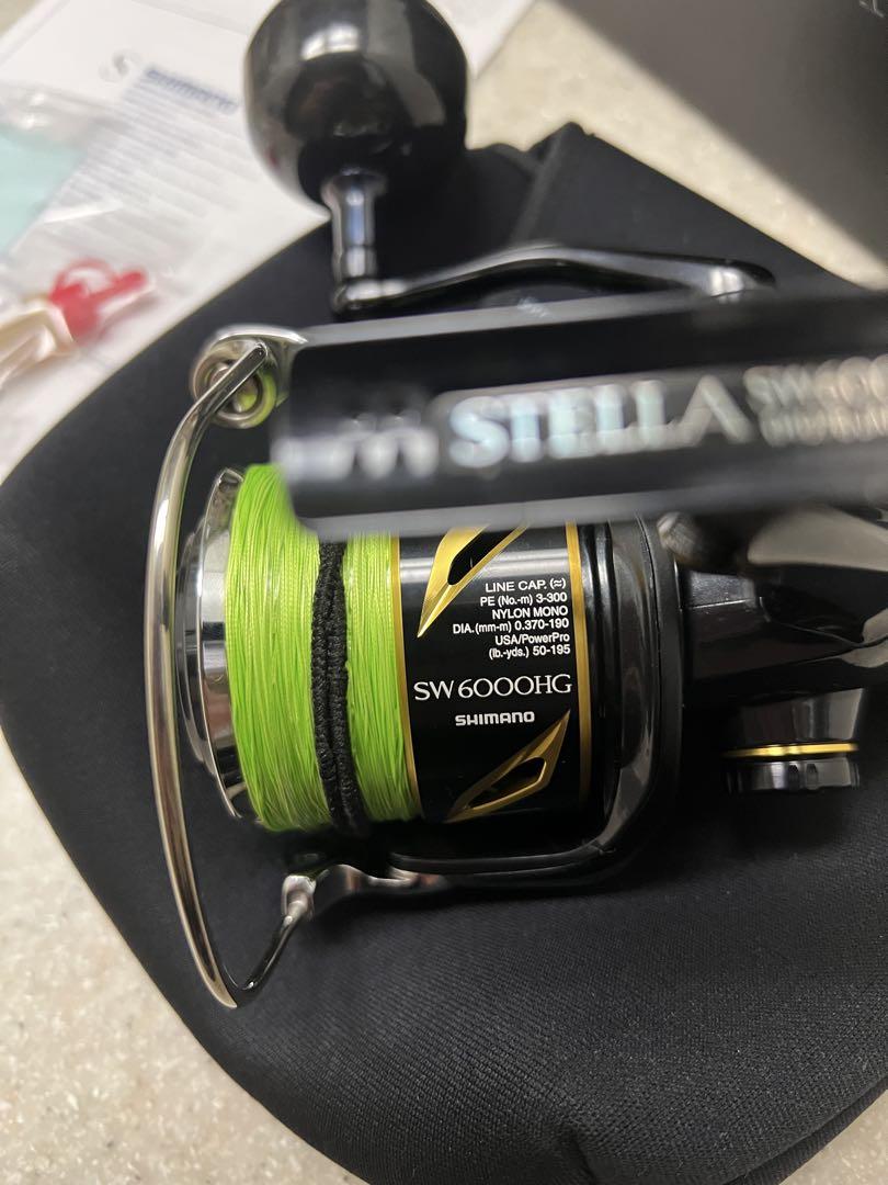 SHIMANO STELLA SW6000HG リール
