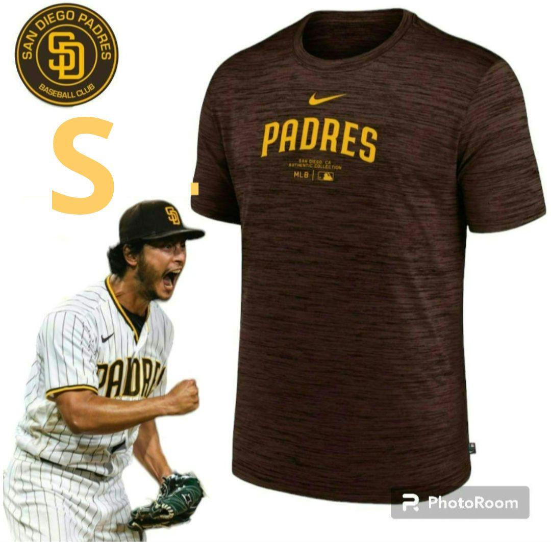 MLB パドレス Tシャツ オーセンティックコレクション プラクティス T-Shirt ナイキ/Nike ダークシンダー ナイキ サンディエゴ・パドレス 半袖 Tシャツ MLBオーセンティック