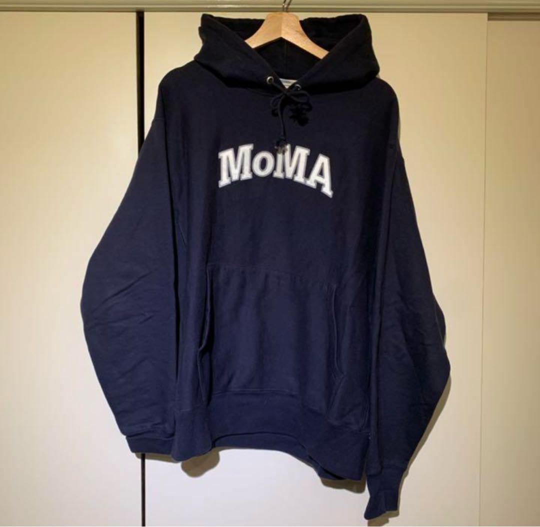 MoMA パーカー　ネイビー