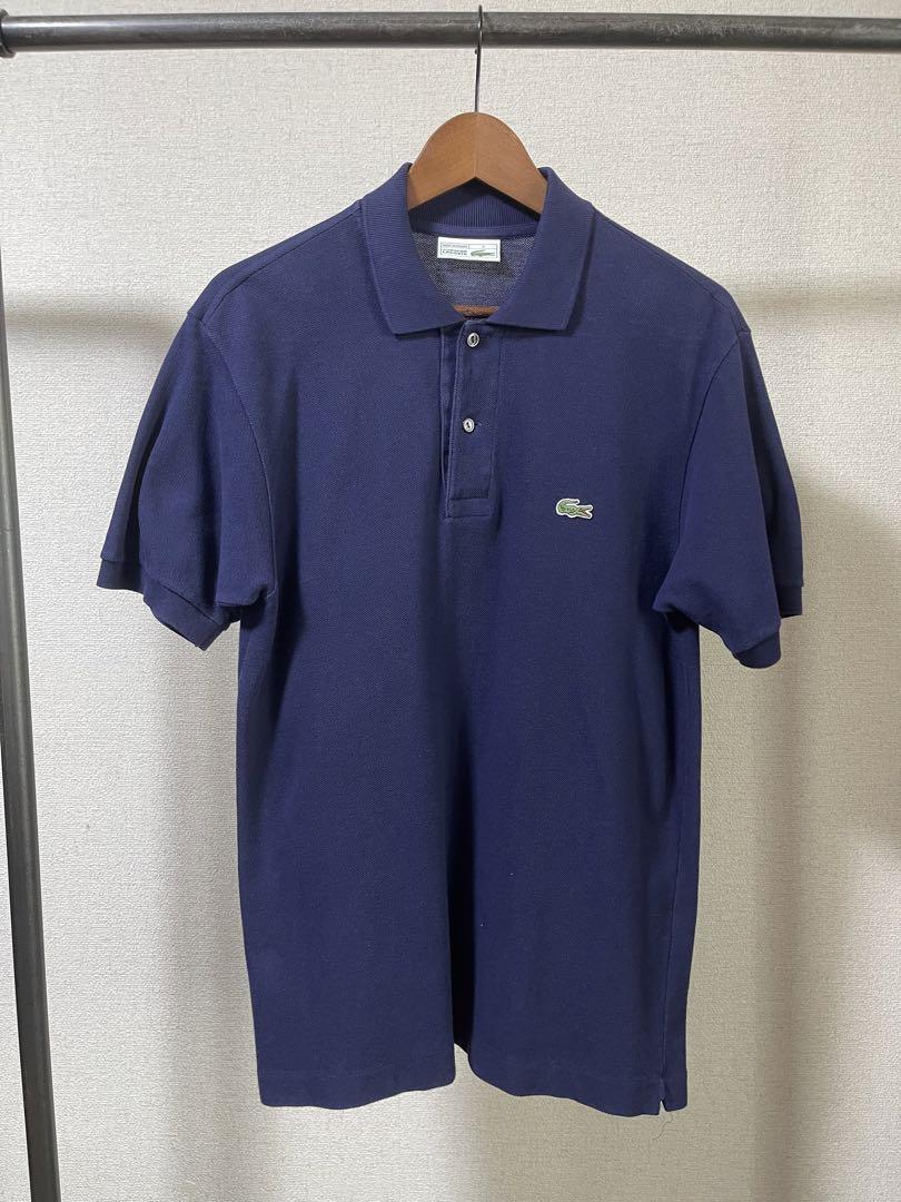 【 希少 】MADE IN FRANCE ラコステ ポロシャツ ネイビー