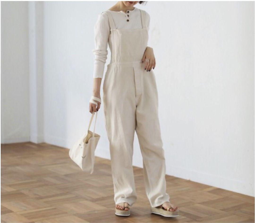 TODAYFUL　Washed Twill Salopet「2色組」